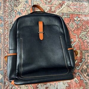 Stylish Dark Blue Women's Laptop Backpack